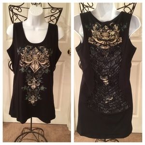 PLUS SIZE TANK TOP